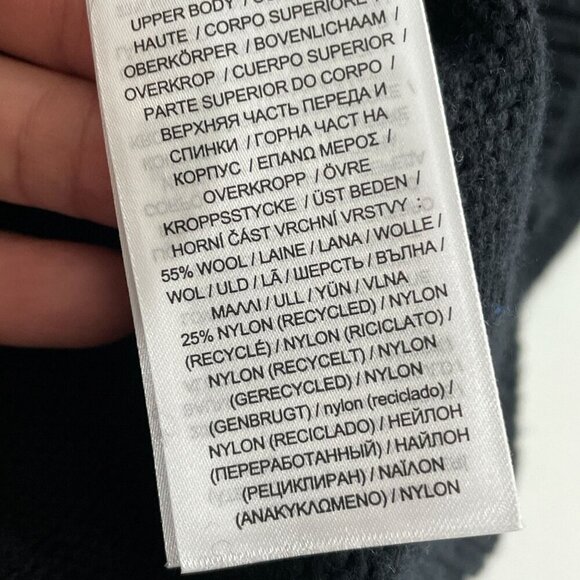 NEW Lauren Ralph Lauren Women's 2X Plus Off-The-Shoulder Fair Black Wool Dress - Picture 6 of 9